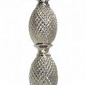 Tafellamp Sidonie | Ananas | Zilver | incl. zwarte lampenkap
