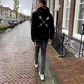 The black Hoodie