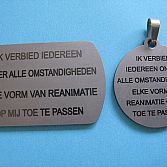 Titanium niet-renimerenpenningen