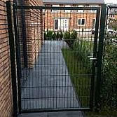 Tuinpoort afsluiten met 19cm vlechtband?