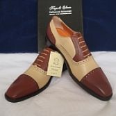 Two tone schoenen