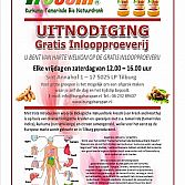 UITNODIGING: Gratis Inlooppreverij!