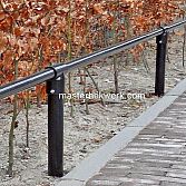 Voethek, plantsoenhekwerk, afrastering