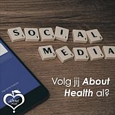 Volg jij About Health al op social media?