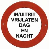 Waarschuwingsborden, verbodsborden