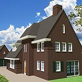Woningen jaren 30 stijl.