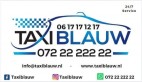 Taxi Blauw